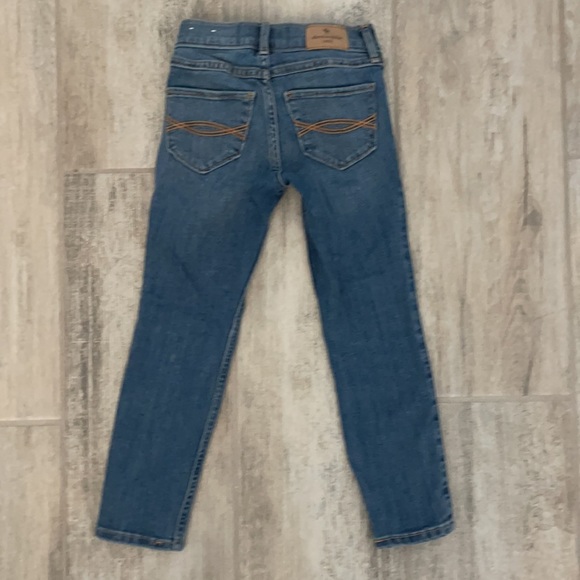 Abercrombie & Fitch High-Rise Jean Leggings Girls 5/6 - Picture 3 of 3